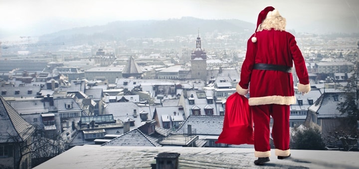 Santa claus is coming to town